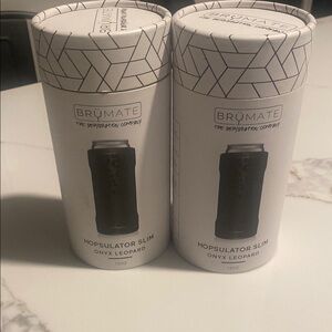 BrüMate Hopsulator Slim Onyx Leopard set of 2 NWT